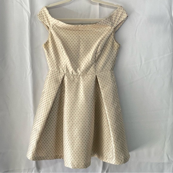 Ark & Co Dresses & Skirts - Ark & Co Anthropologie Womens Mid Century Polka Dot Dress Sz S Vintage 50s Style